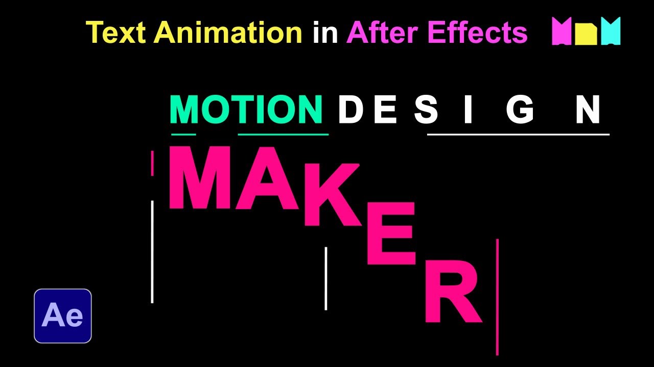 Text Animation Tutorial in After Effects