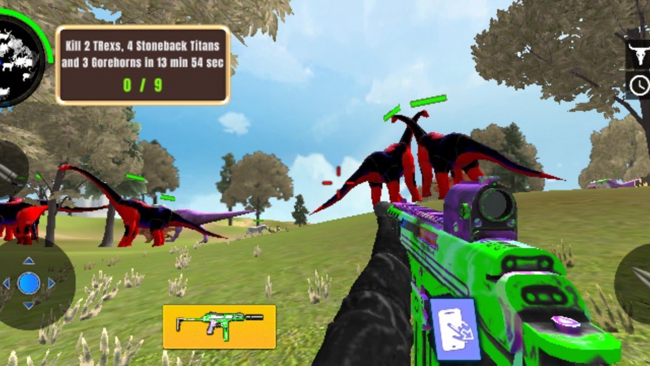 Wild Animals Hunter 3D- Dinosaur   Hunter Game new Android Game play#100 