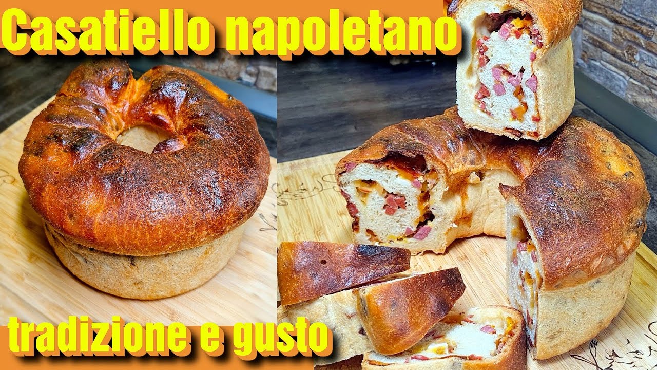 Scopri il gusto autentico del CASATIELLO NAPOLETANO, una prelibatezza da condividere in famiglia