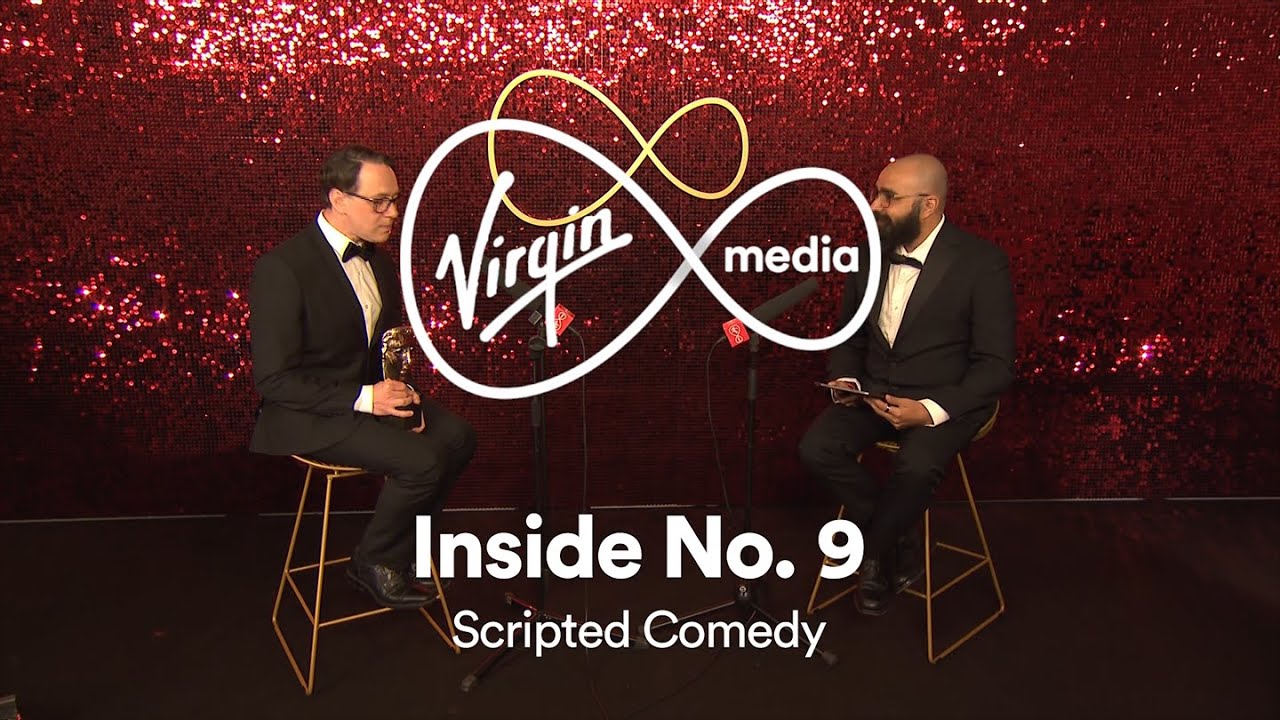 Reece Shearsmith's personal 'number 9s' after Inside No. 9 Scripted Comedy win | Virgin Media BAFTAs