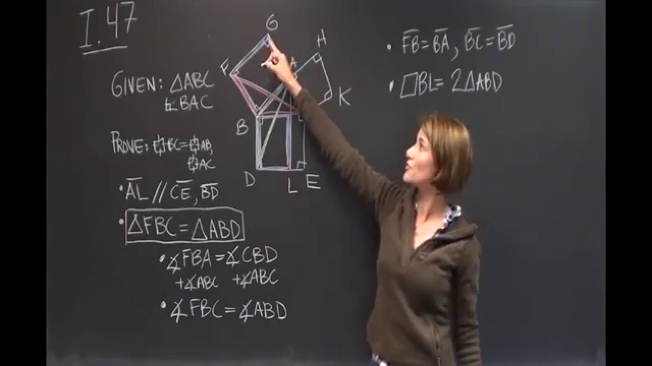 Euclid's Elements Book 1, Proposition 47
