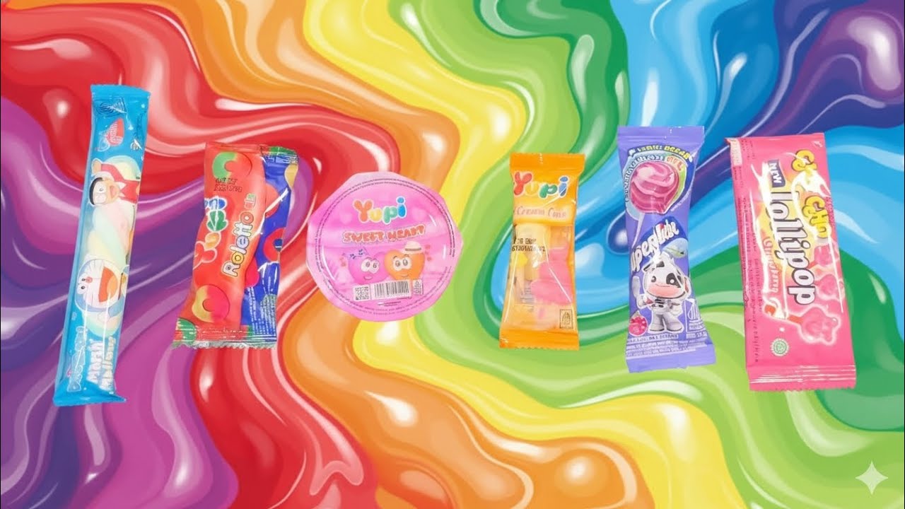 ASMR Candy & Snack Unboxing | Most Popular Candys | ASMR Unwrapping Candies