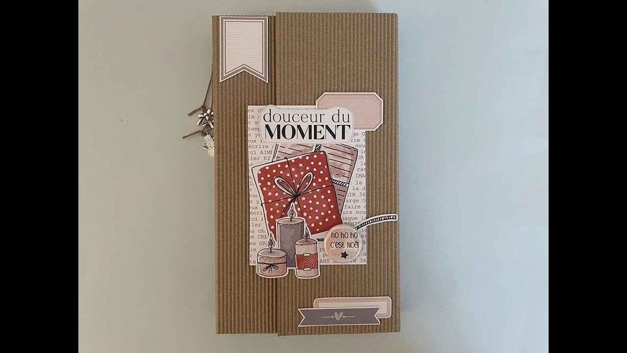 Tuto + présentation Mini Album - Collection Esprit Cottage de Chou&Flowers