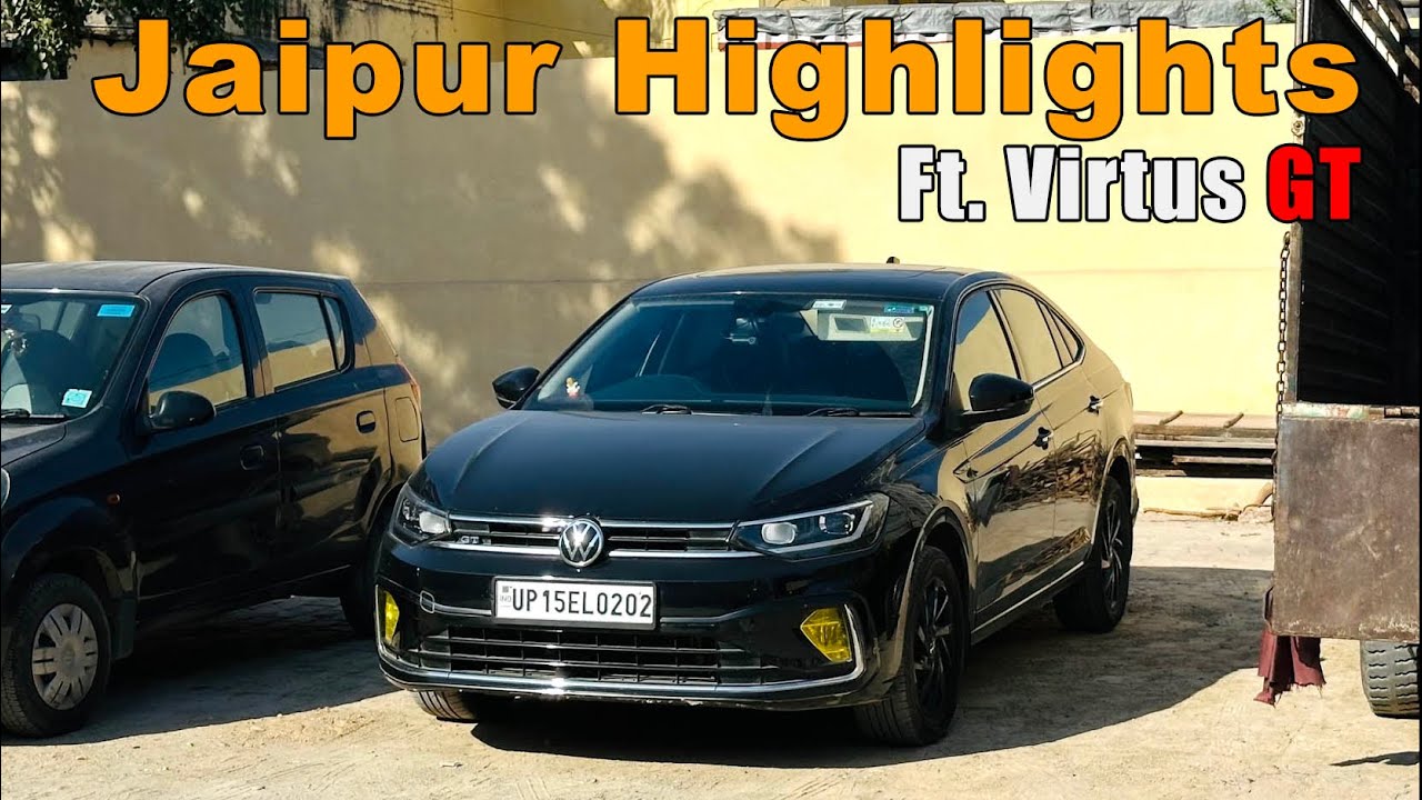 Автопутешествие на VW Virtus GT протяженностью более 1000 км | Из Меерута в Джайпур — реальные вп...
