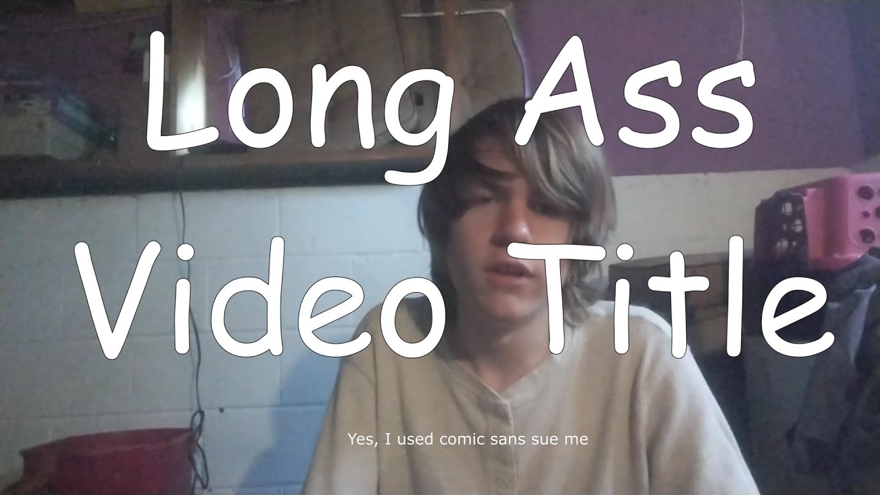 This was supposed to be a serious video but I got distracted and now I feel better