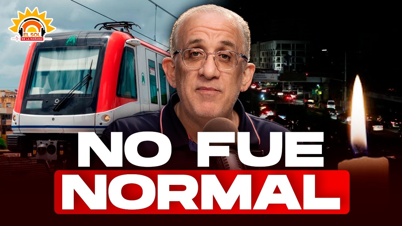 Mentiras y Realidad: El caos en el Metro de Santo Domingo tras el apagón general.