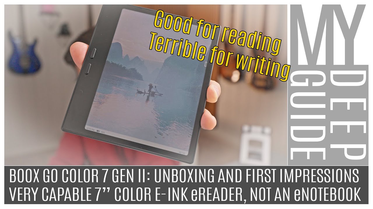 Boox Go Color 7 Gen II: Unboxing and First Impressions | A Capable 7