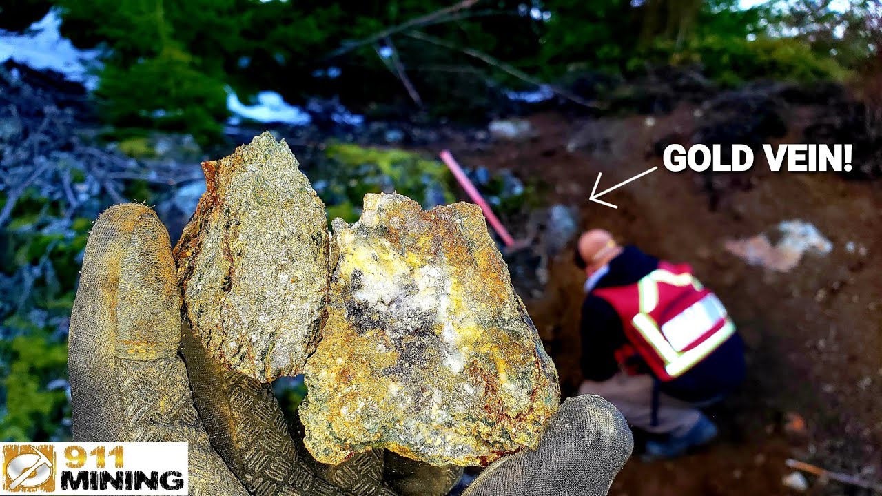 We Found High Grade Gold Quartz Vein!