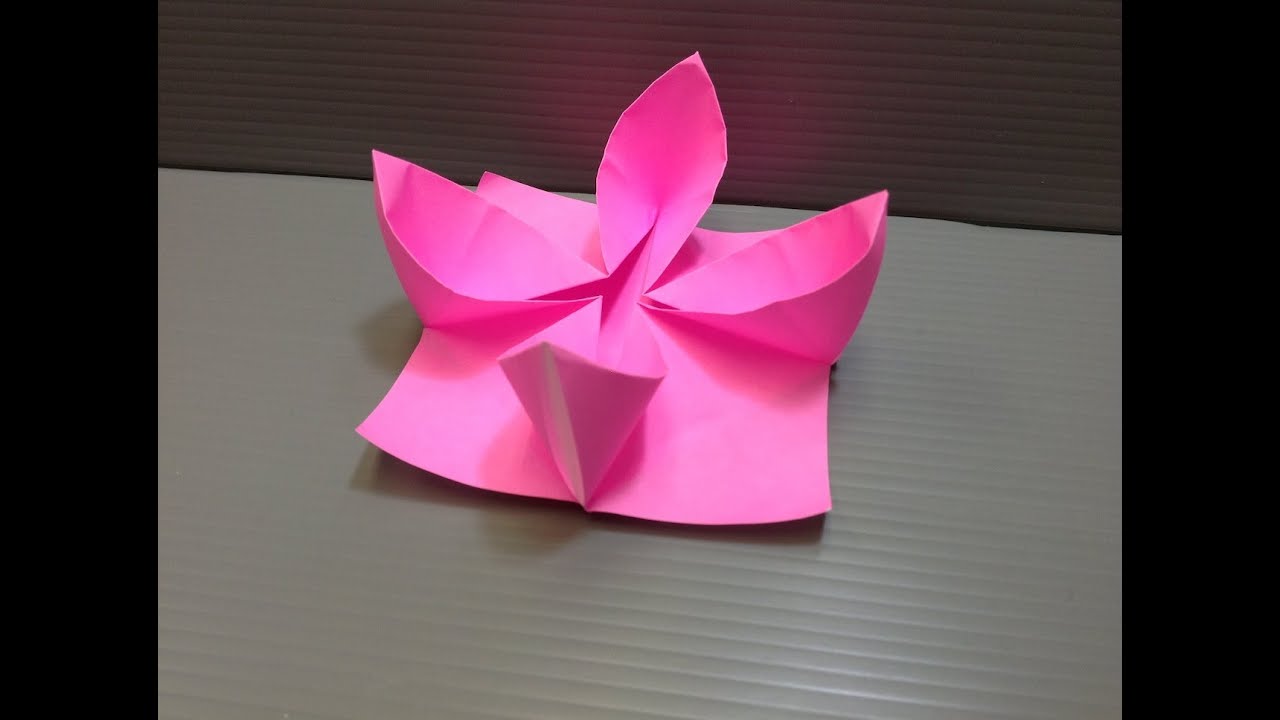 Daily Origami: 064 - Waterlily