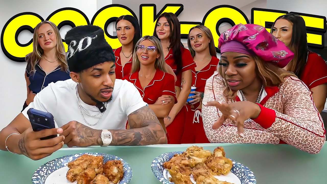 10 White Girls Cook Fried Chicken For DDG & DiamondTheBody!