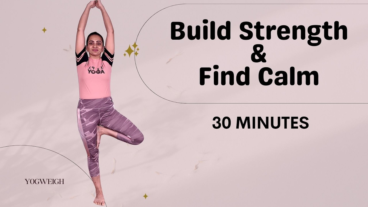 Anxiety Melts Away With This Yoga #yogweigh #stressrelief #strength