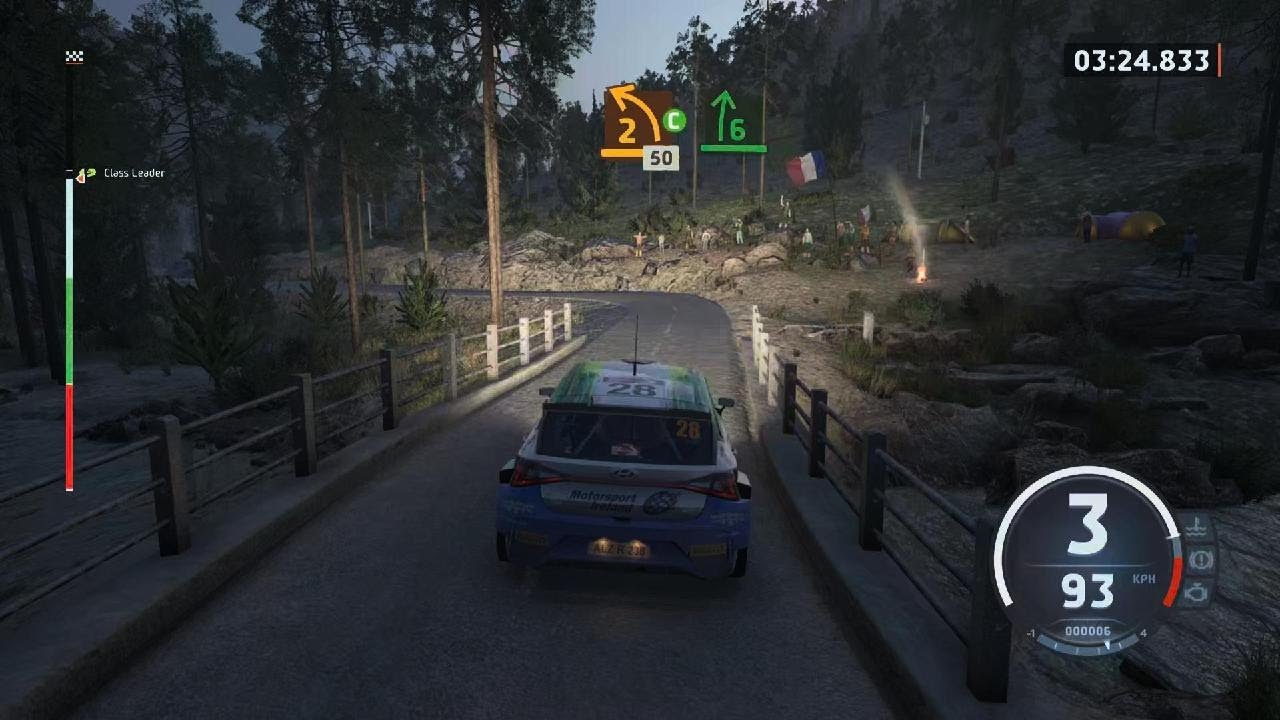 EA SPORTS WRC Mediterraneo asphalt 26.9km in 3 stages in Rally2