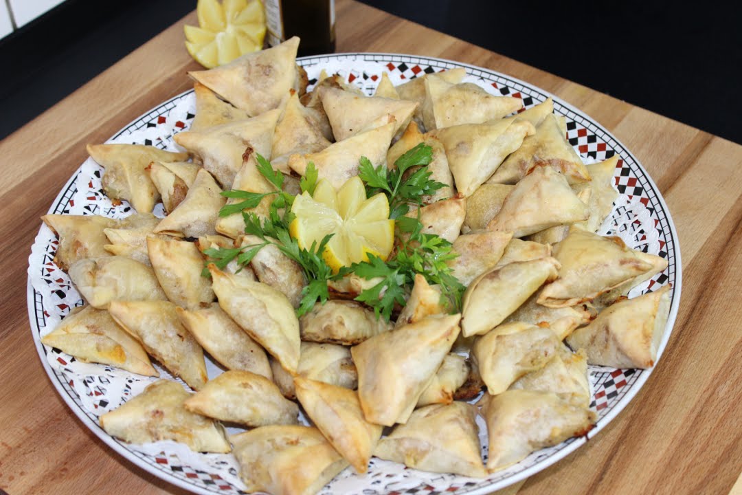 Briouats mit Thunfisch - Briouats au thon