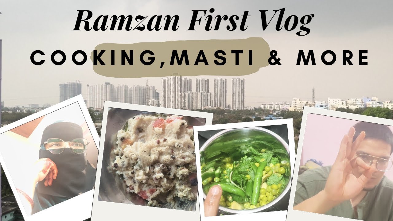 My First Ramzan Vlog😍||Fun & Masti😄||Upma🫣 & Pani puri❤️ Recipe😄||@ERASLIFE- 