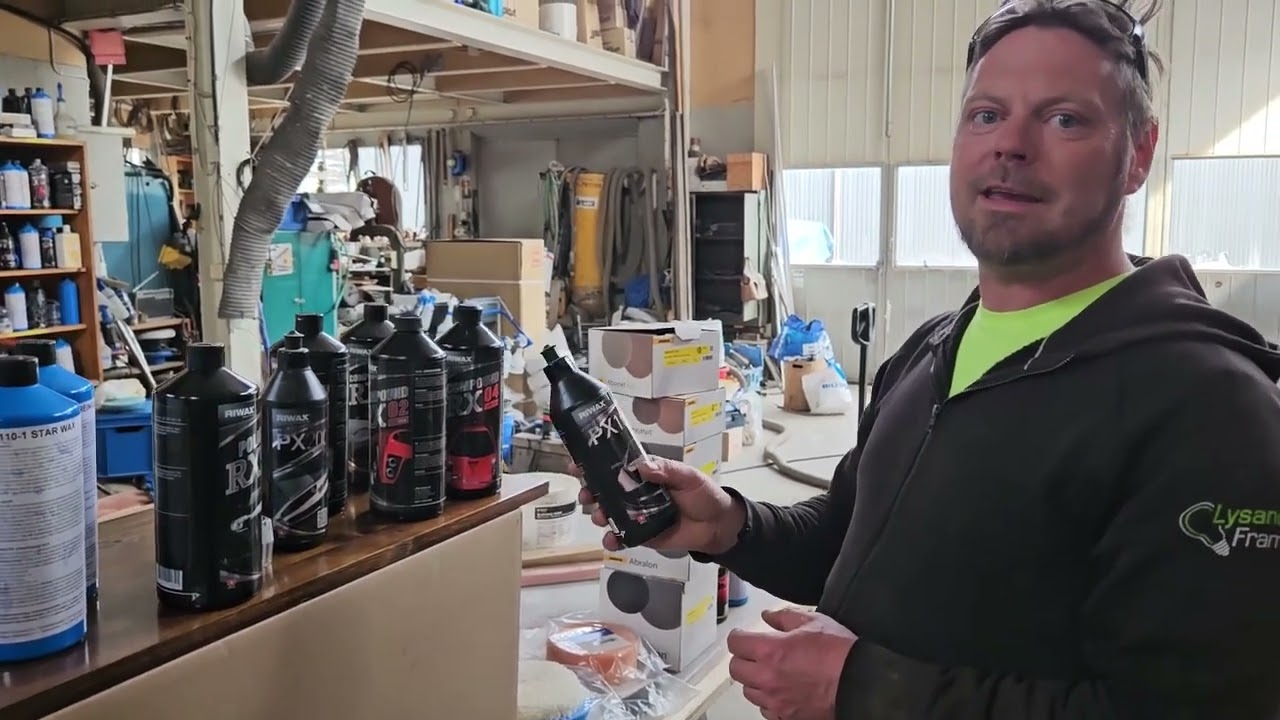 Polering med Riwax produkter
