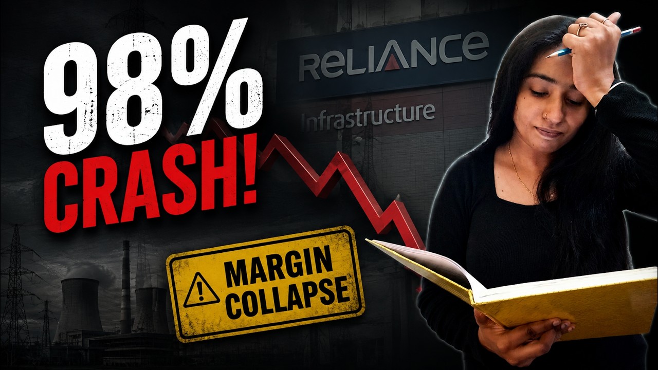 Reliance Infrastructure का शेयर 98% टूट चुका है! 😱 अब क्या होगा? | Red Flag Stocks Exposed