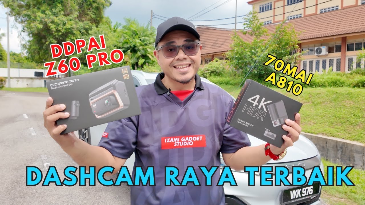 Dashcam RAYA Mana Lebih POWER - DDPAI Z60 Pro vs 70mai A810 ⚡