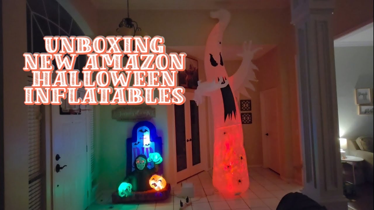 Unboxing New Amazon Halloween Inflatables! 🎃👻
