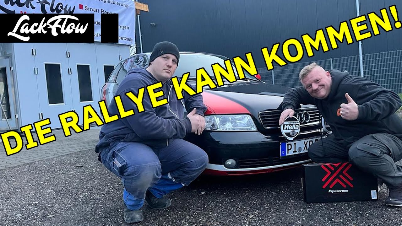 Der Audi A4 B5 1,8T wird rallyetauglich gemacht