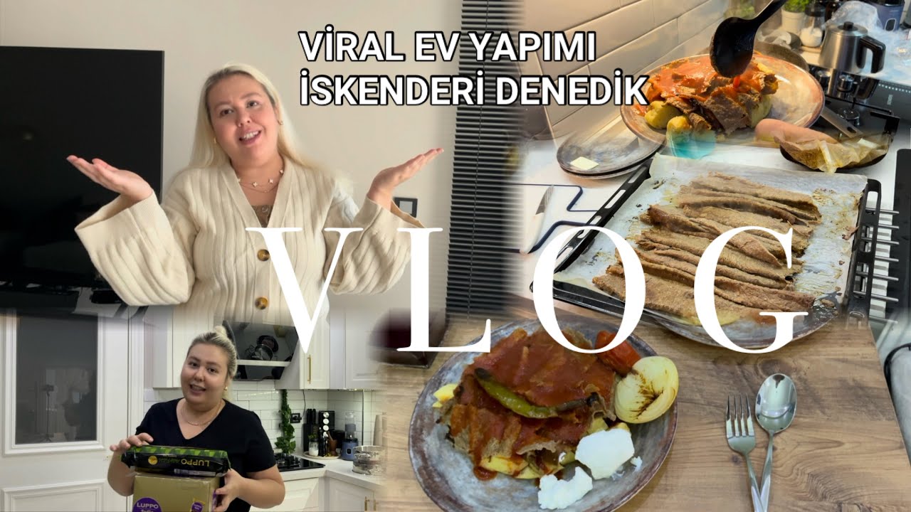 VİRAL İSKENDER TARİFİNİ DENEDİK 🥙 | EV DEKORASYONU İLE İLGİLİ ALDIĞIM 🏺 KARARLAR | 