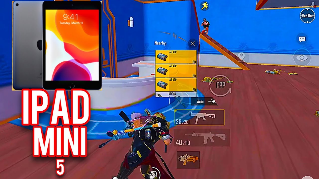 Ipad mini 5 gameplay | 4.1 update | pubg mobile 