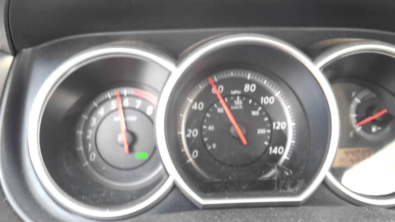 All stock 2010 Nissan Versa S 0-80 mph speed test