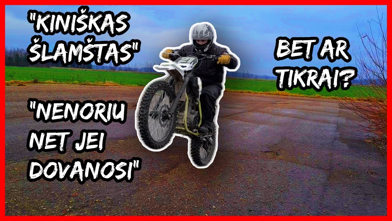 MOTOLAND krosinis motociklas 250cc. 2020m. / MOTOCIKLO APZVALGA #12 / WINTER BEATER