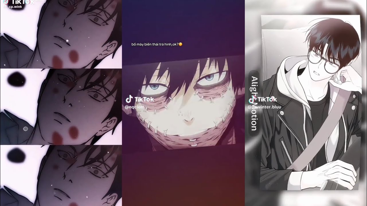 [Tổng hợp tiktok anime,bl,bg, manga,... ] Crush là gay thì làm gì cho ngầu đây mọi ng?😔 