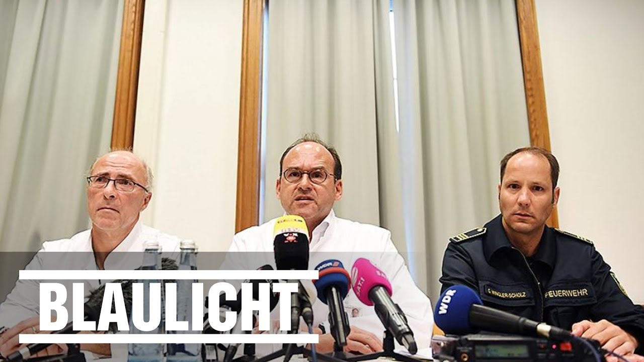 Krankenhaus-Großbrand in Bochum - Komplette Pressekonfrenz