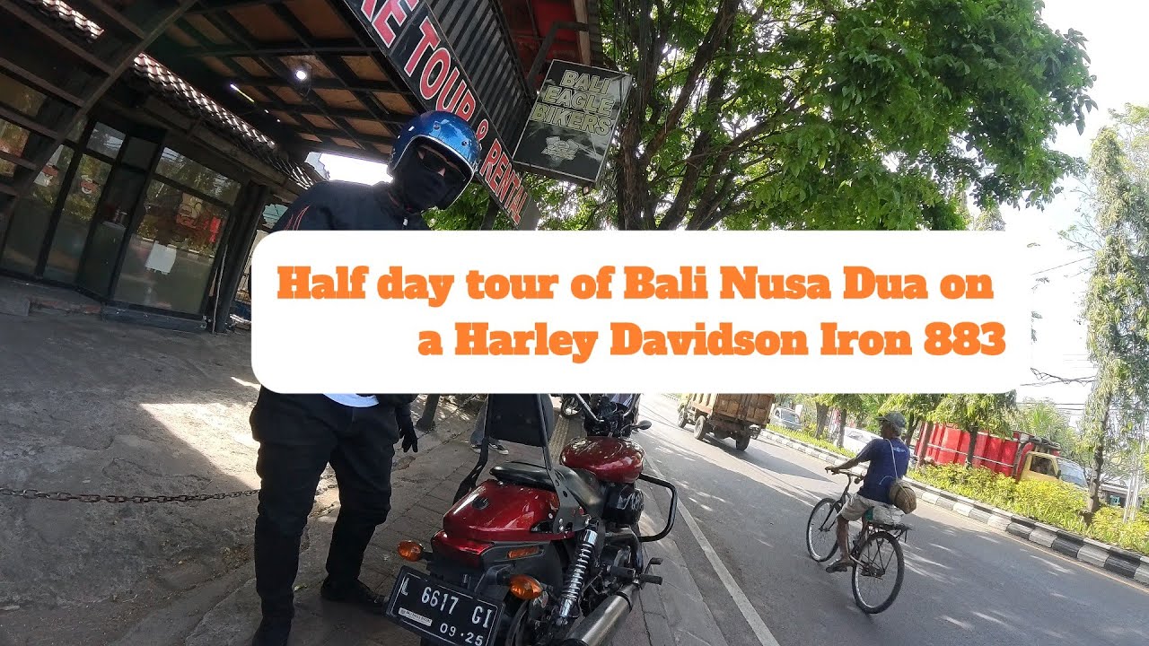 Bali Harley half day tour to Nusa Dua Part 1