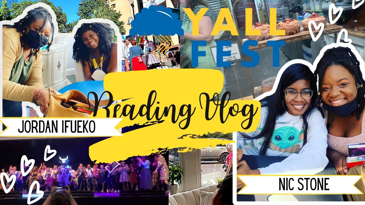 I Met Some Amazing Authors | YallFest Reading Vlog