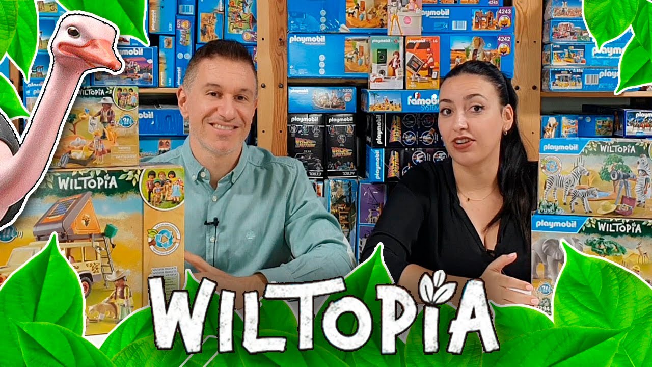 🦓ANIMALES de la SABANA AFRICANA🦓WILTOPIA🐘 Playmobil 🐘🦁 Carype