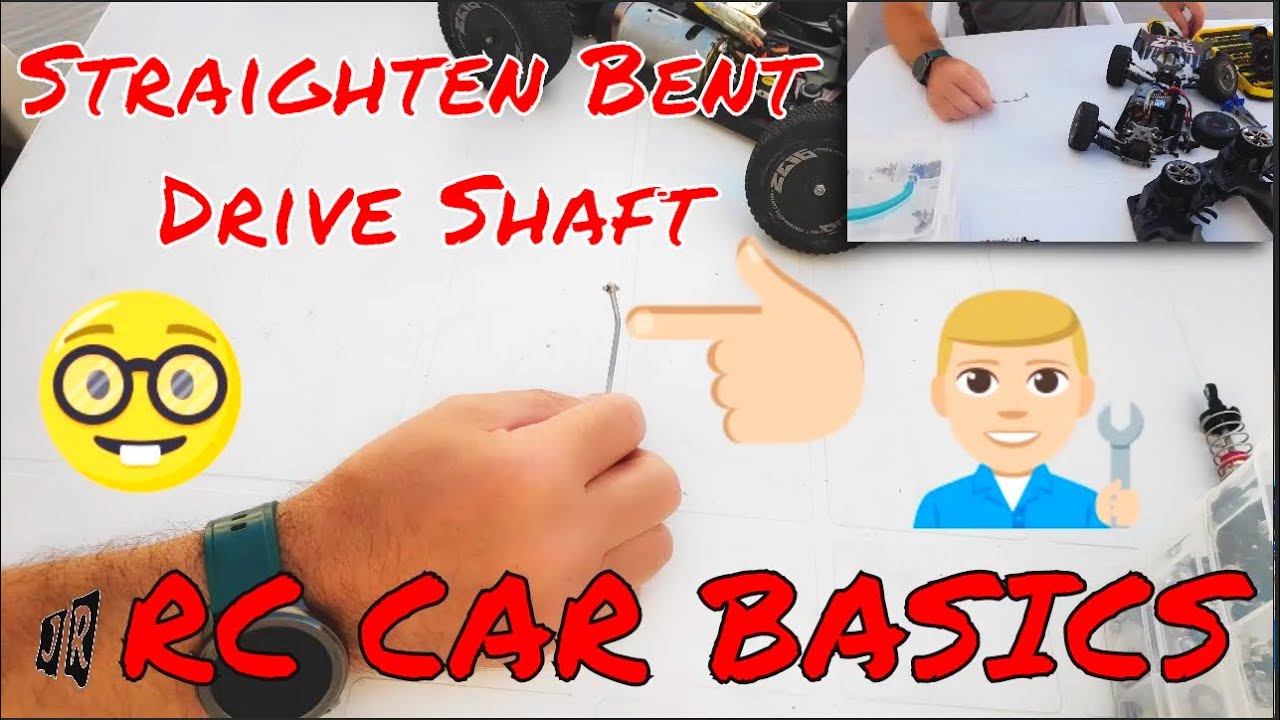 wltoys 144001 - RC CAR BASICS - Easily straighten a bent drive shaft