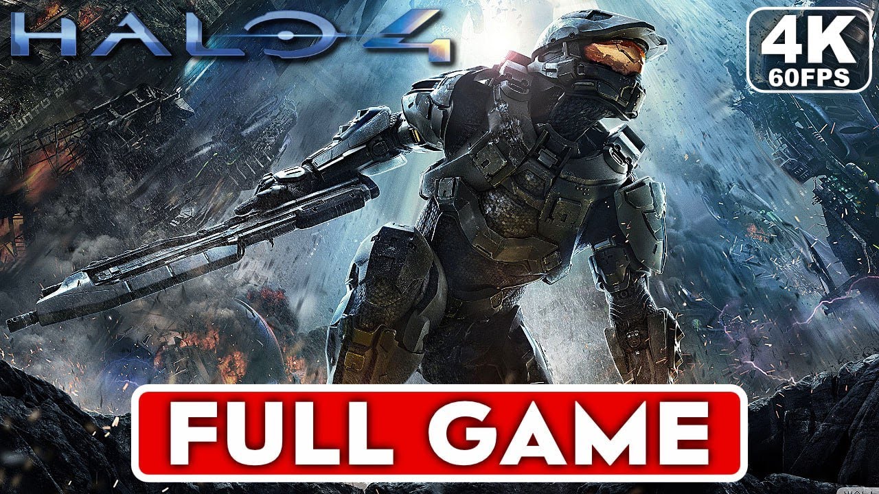 HALO 4 Gameplay Walkthrough Campaign FULL GAME [4K 60FPS] - No Commentary