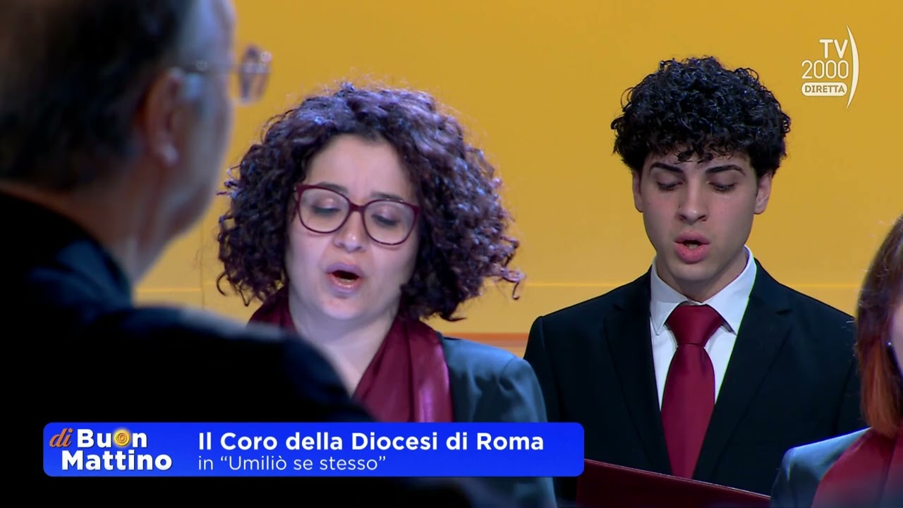 Umiliò se stesso, canto liturgico di Mons. Frisina eseguito dal Coro della Diocesi di Roma,