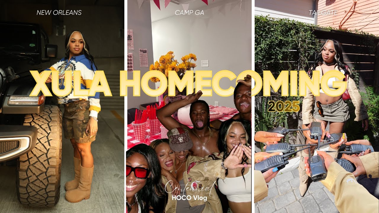 XULA Homecoming 2025 🎓 | Alumna Era, Celebration on the Yard, Camp GA + More