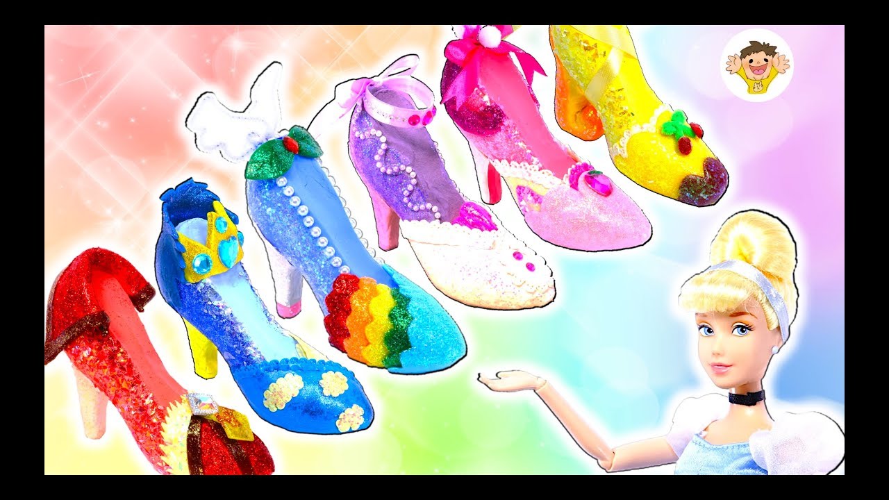 プリキュアアラモード ハイヒールを粘土で手作り❤️どれが好きかな？キュアマカロン、キュアホイップ、キュアパルフェ、キュアショコラ、キュアカスタード、キュアジェラート⭐おもちゃ アニメ