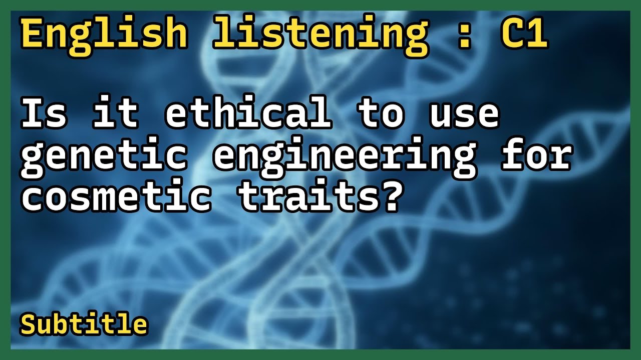 English Listening practice ( C1 ) | Subtitle | Broadcast | Debate #285