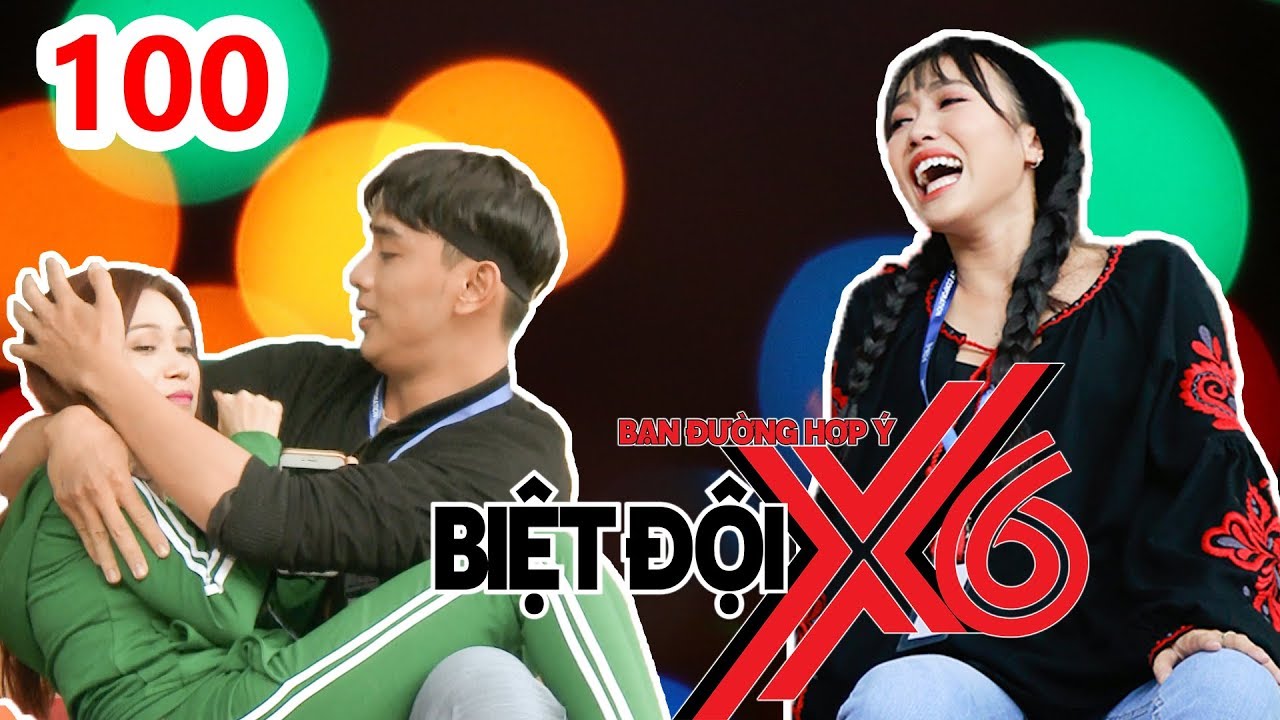 BIỆT ĐỘI X6 | BDX6 #100 | Diệu Nhi 'há hốc mồm' nhìn Thuận Nguyễn ôm ấp Sĩ Thanh | 151217 💋