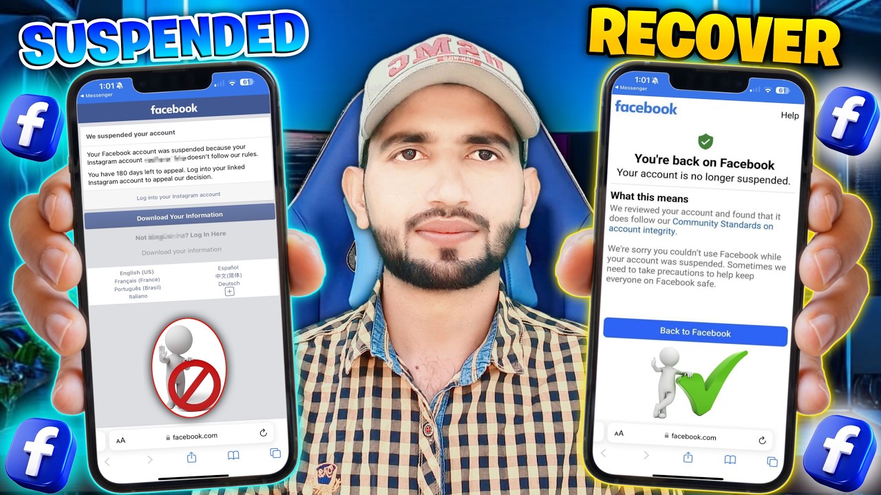 We Suspended Your Account Facebook 180 Days Fix 2026🔴 | How To Recover Suspended FB Account (Proof)✅