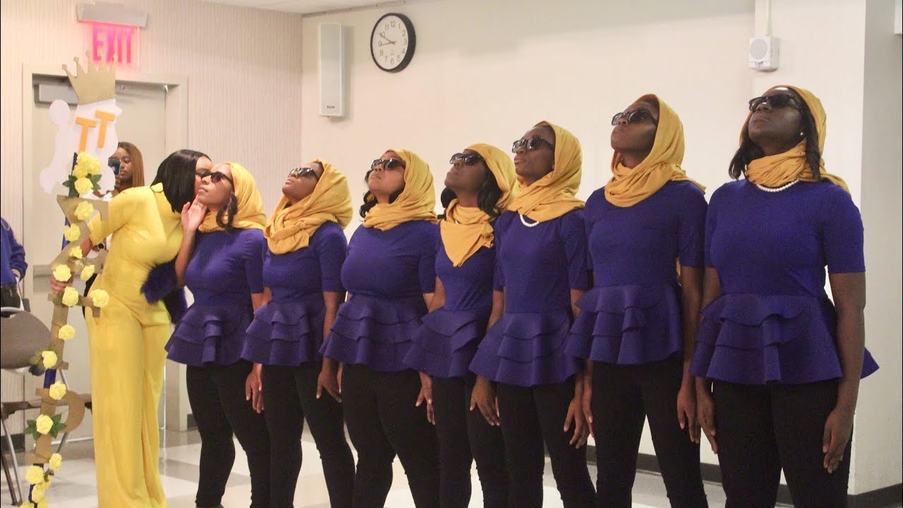 Sigma Gamma Rho Sorority Neophyte Presentation Show Fall 2018 Brooklyn College