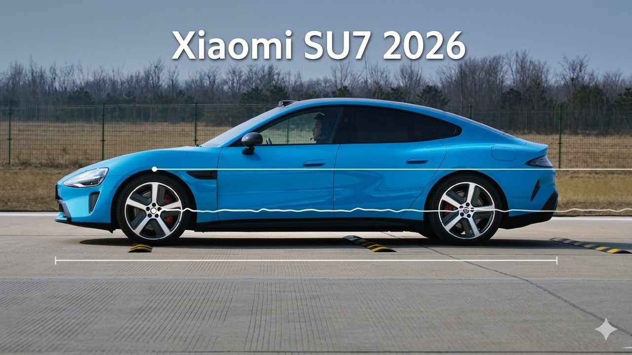 Рестайлинг Xiaomi SU7 стал мощнее и едет до 902 км!