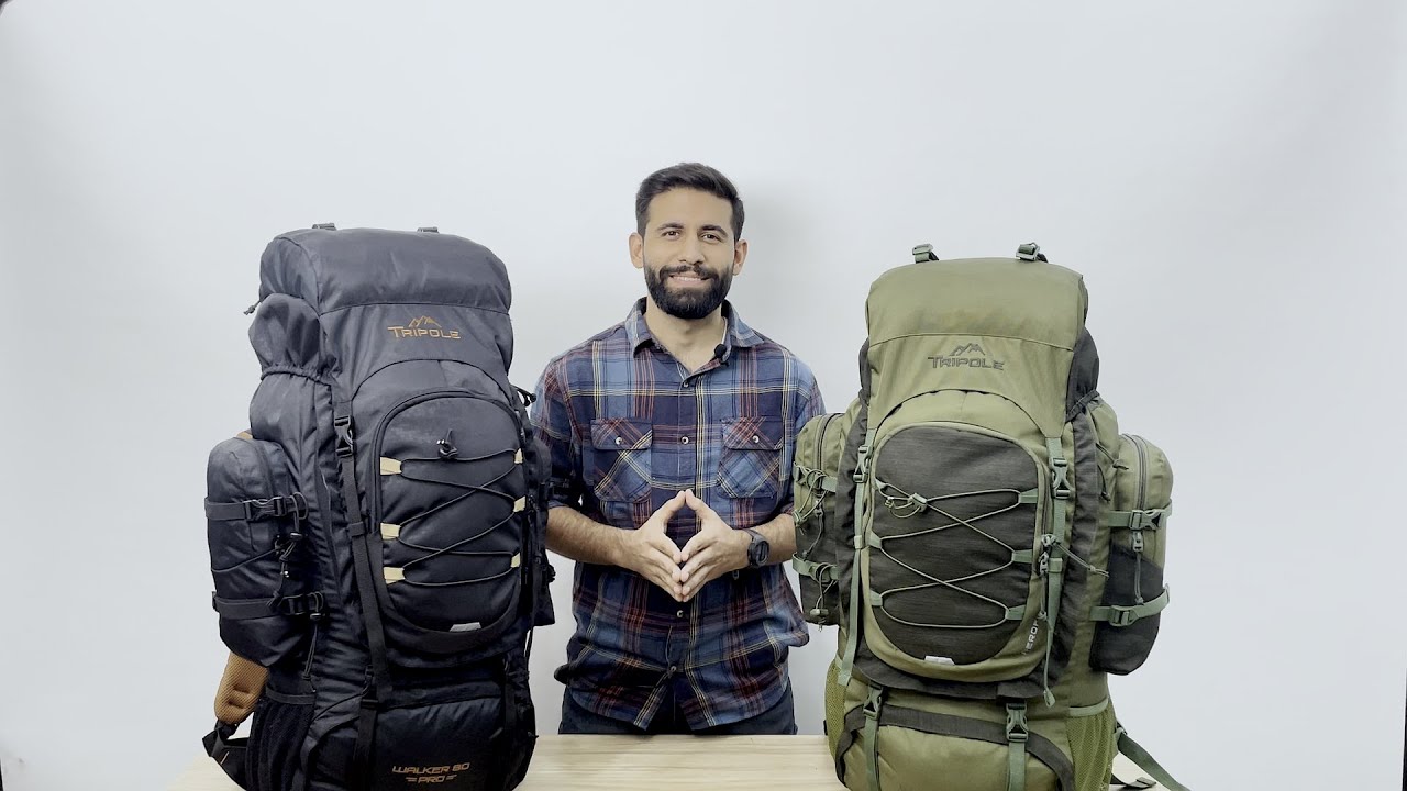 Tripole Walker Pro Rucksack | Internal Frame Rucksack for Trekking and Backpacking