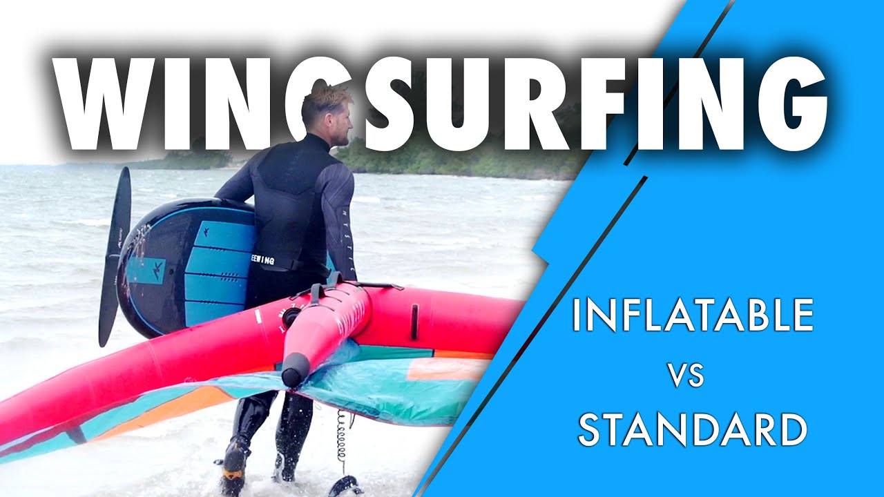 Inflatable wing board vs rigid