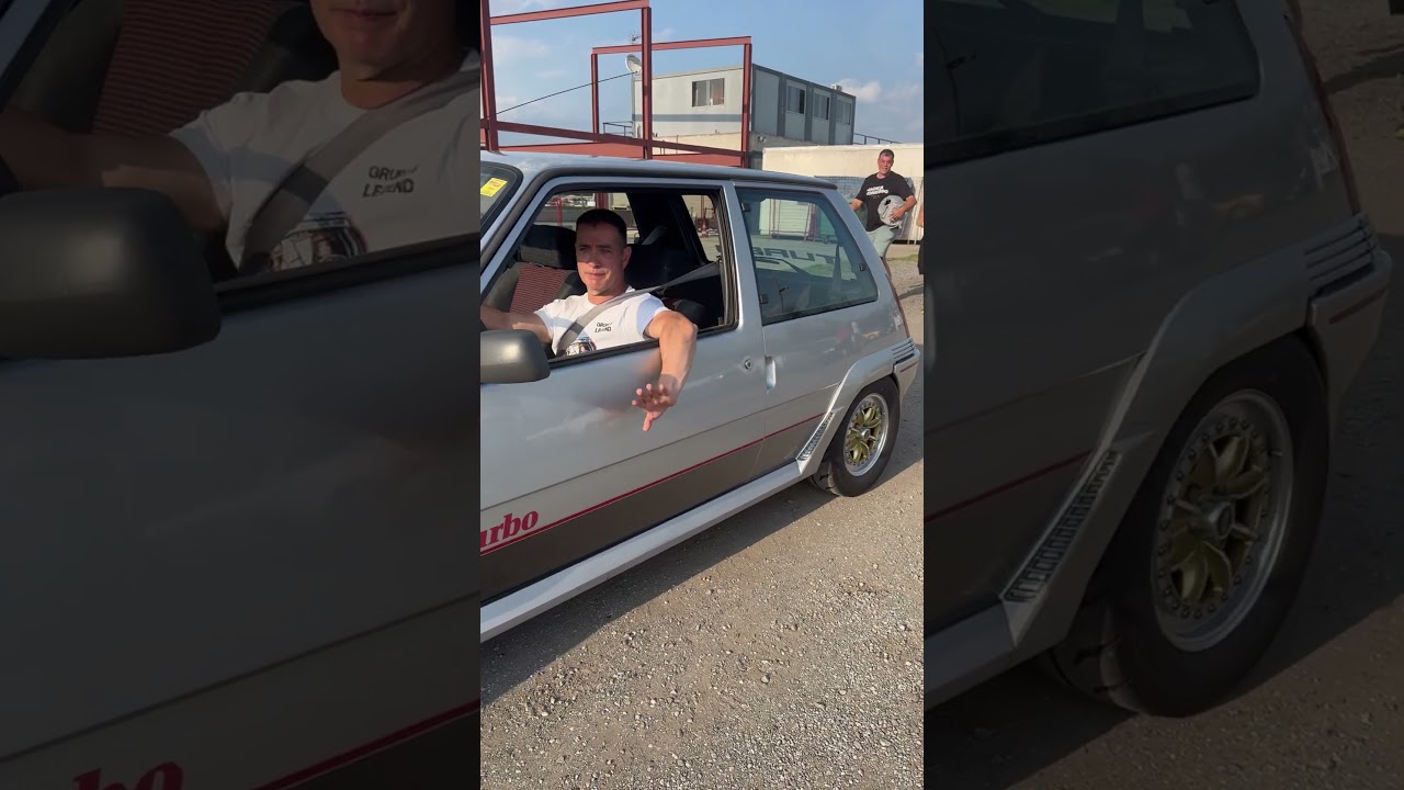 La maquina francesa cl&aacute;sica Renault  5 GT Turbo #automobile #renault5