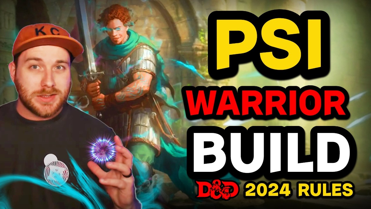 The Psi Proner: A Skirmisher Fighter Build | NEW D&D 5E 2024