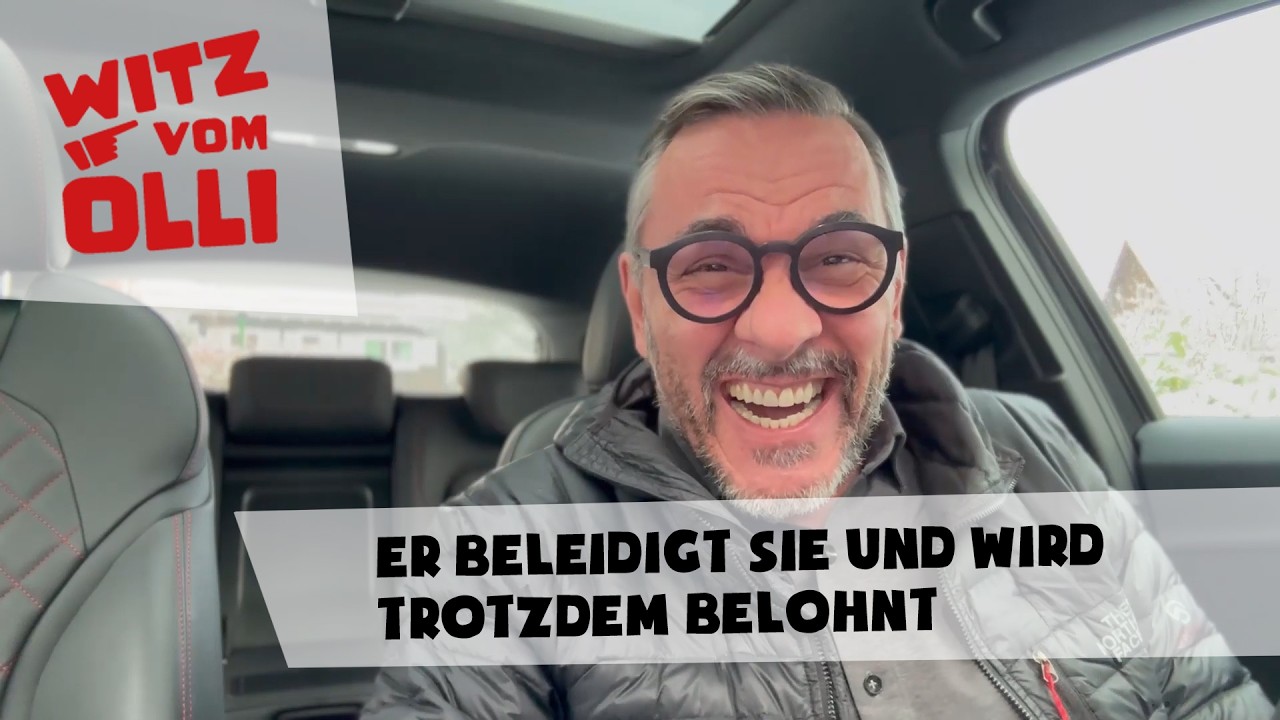 Er zieht's trotzdem durch | Witz vom Olli - 20/26