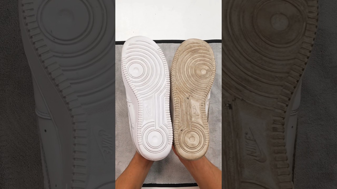 Air Force 1 Shoe Cleaning Insane Results