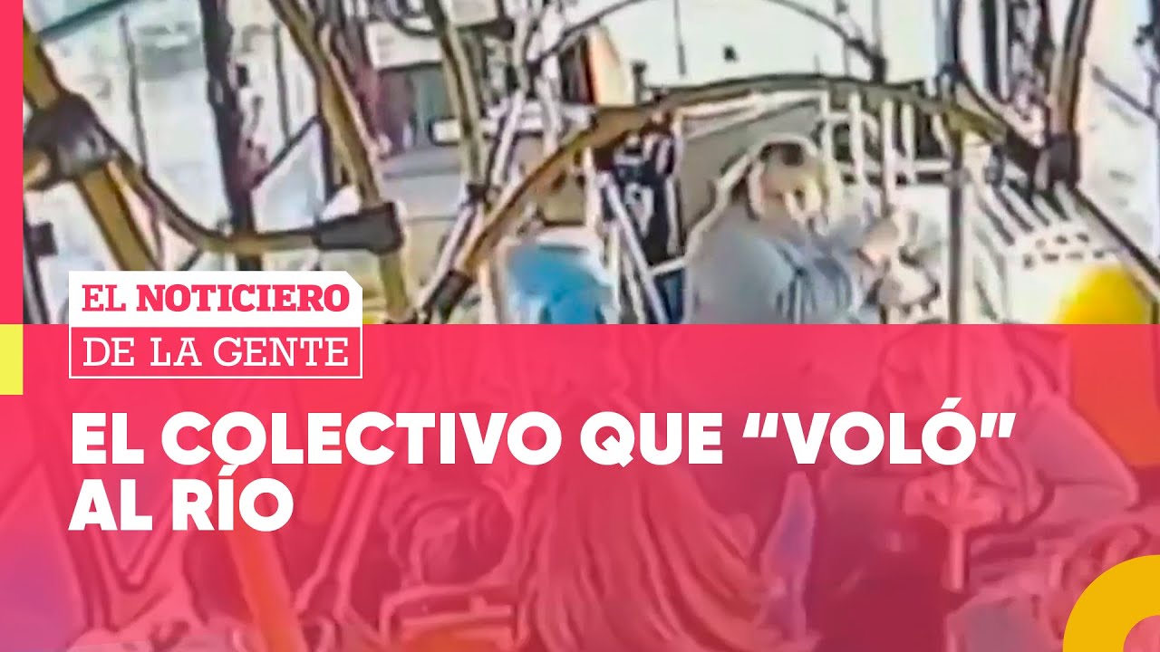 URUGUAY: Un COLECTIVO TERMINÓ en la PLAYA tras QUEDARSE SIN FRENOS #ElNotidelaGente