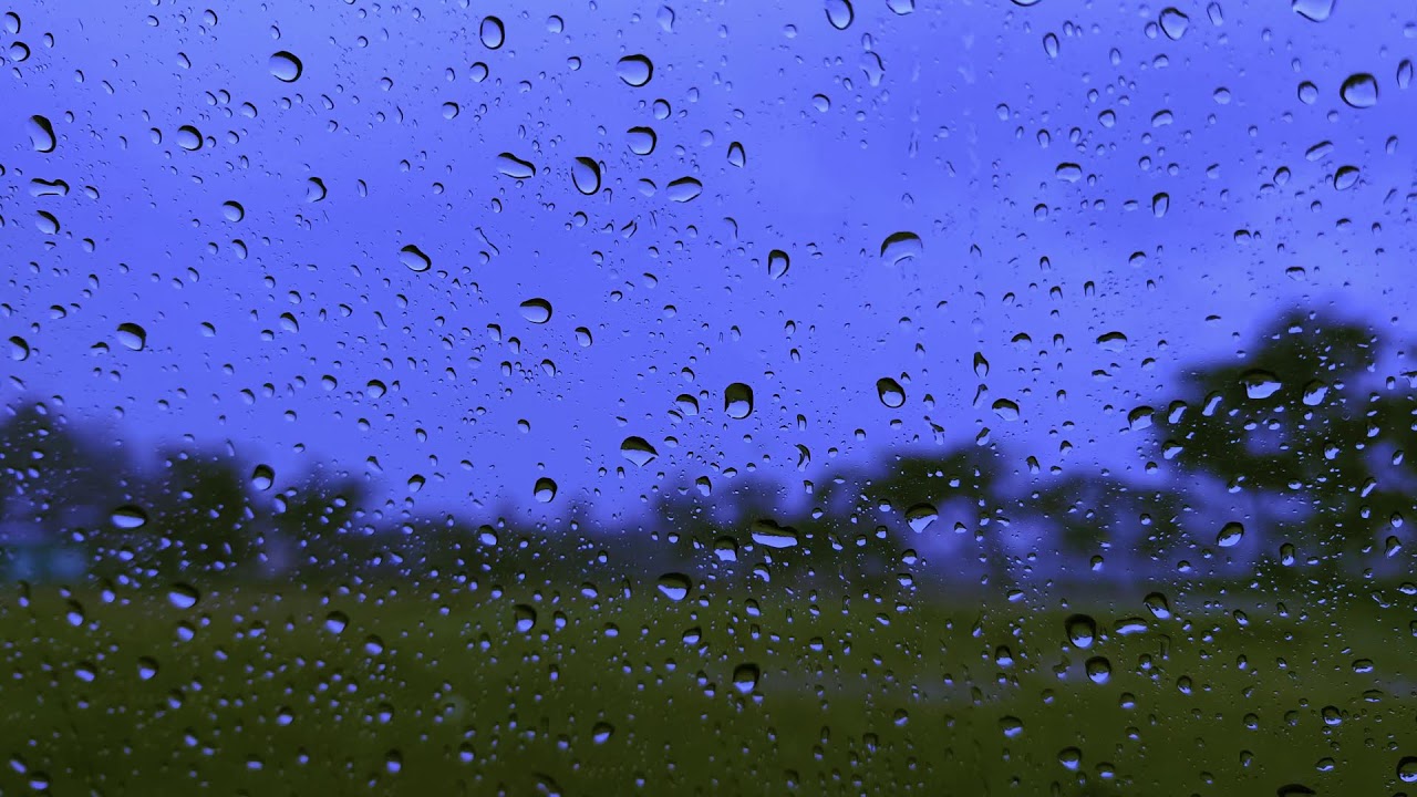 Rain Sounds & Rain On Window with for Deep Sleep 🌩️ Nonstop Relaxing Rain for Sleep & Focus